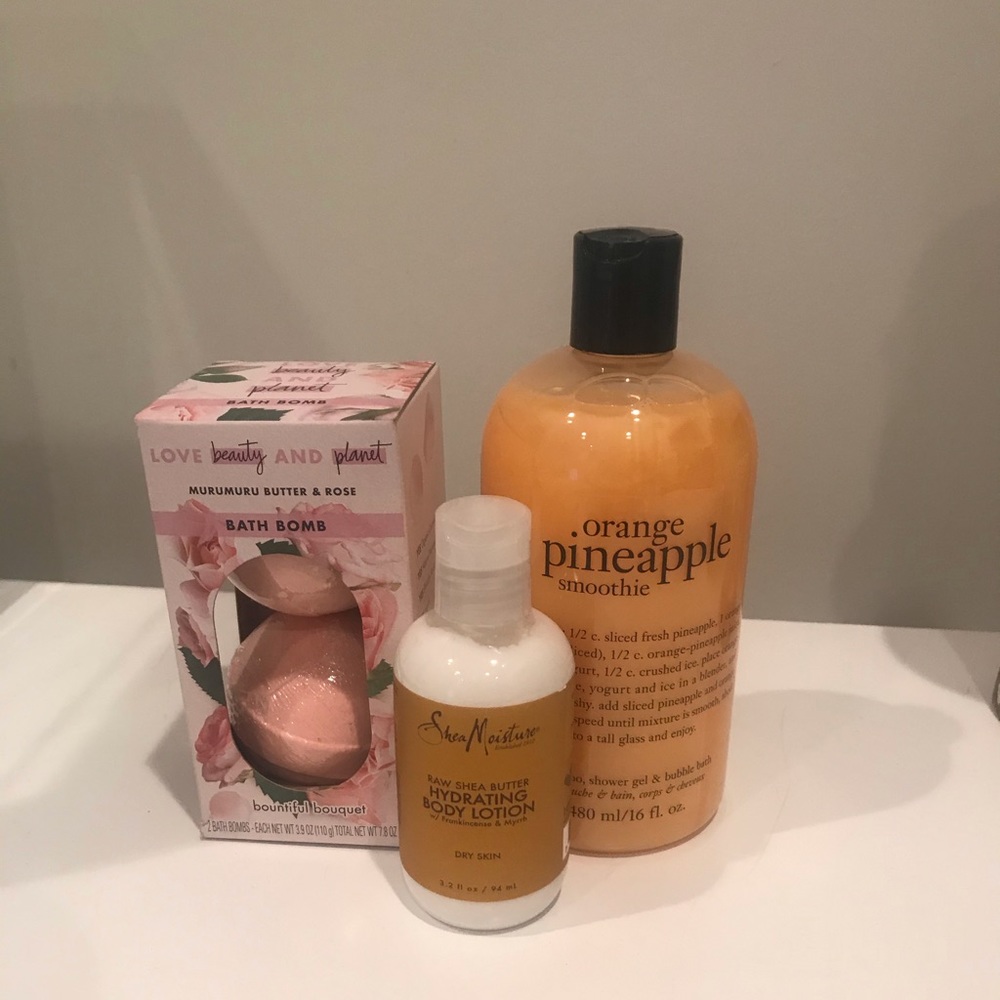 New Bath Bombs, Body Lotion & Philosophy Body Wash